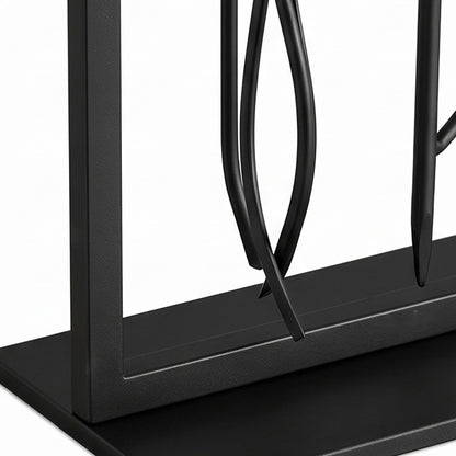 Metal Fireplace Tool Set — Set of 5