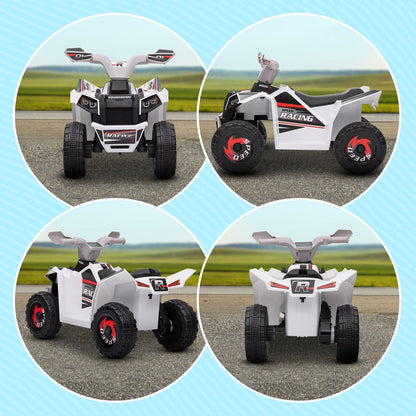 Coche eléctrico cuatrimotor para niños 6V