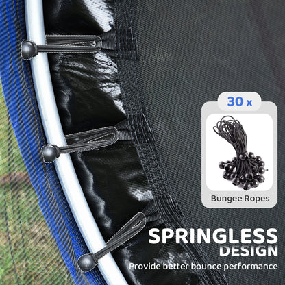 Kids Trampoline 55 in. with Safety Enclosure Net