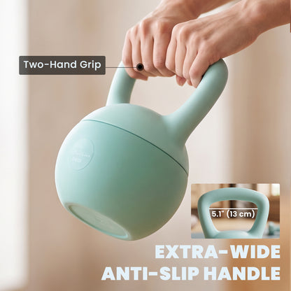 Soft Kettlebell 13 lb Non-Slip Grip Handle