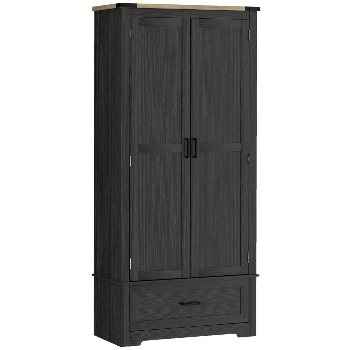 Farmhouse Kitchen Pantry Cabinet 69 in Tall