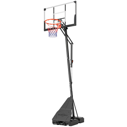 Adjustable Basketball Hoop 8–10 ft with 47" Backboard