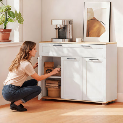 Aparador de cocina moderno con cajón