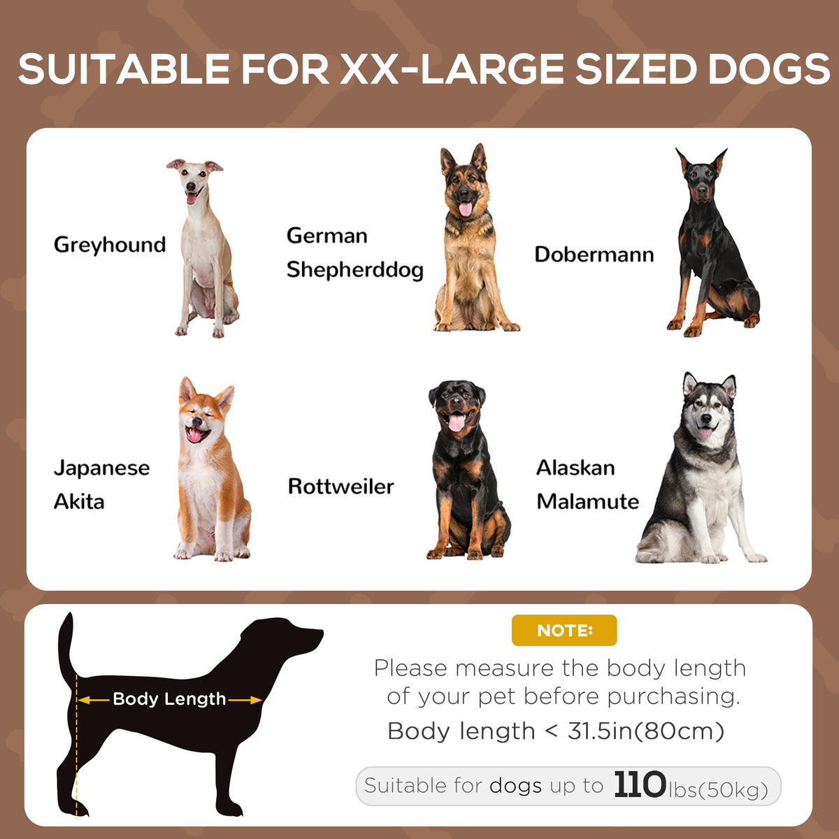 Elevated dog bed with canopy