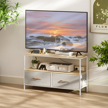 TV Stand with Charging Station