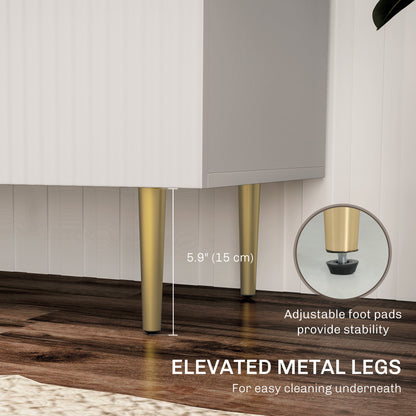 Armario de almacenamiento para cocina con estantes ajustables y patas de metal