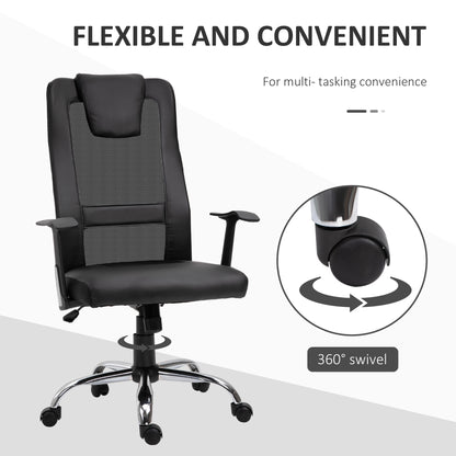 Ergonomic High Back Mesh Office Chair with Headrest