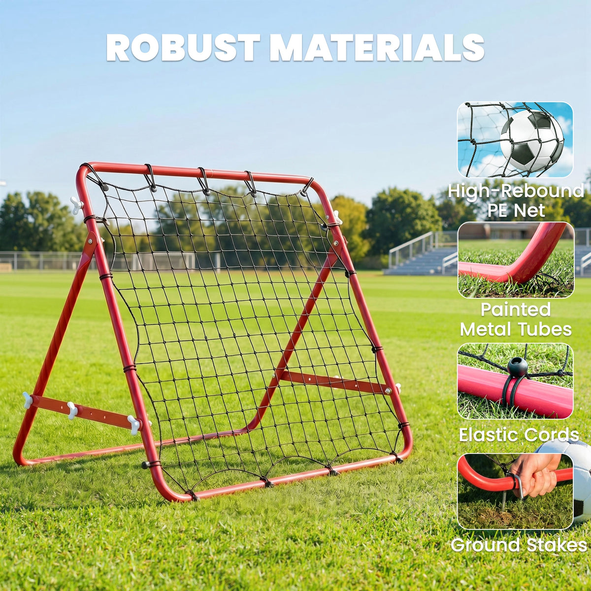 Red de retorno multi-deporte ajustable y plegable