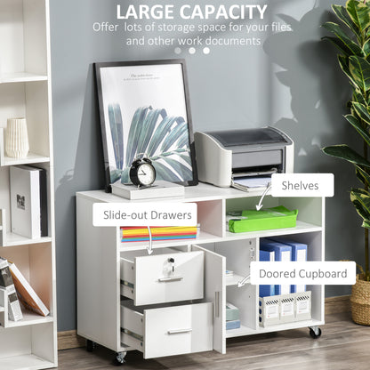 Mobile Lateral Filing Cabinet