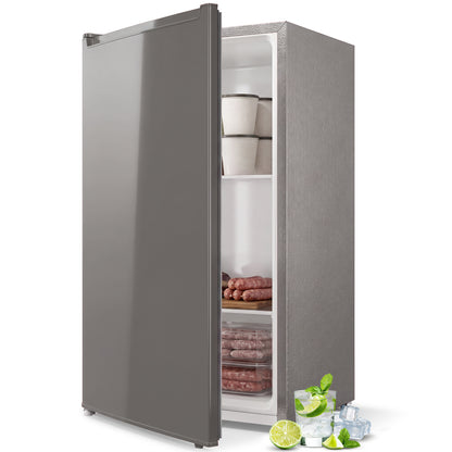 Congelador vertical compacto de 59 L