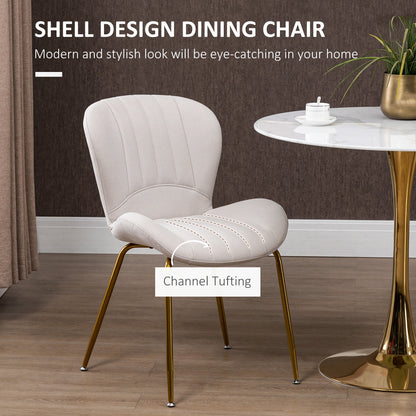 Shell-Back Dining Chairs Set of 2
