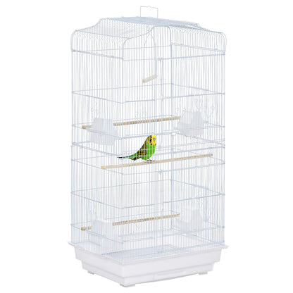 Flight Bird Cage 2 Doors with Perches and Feeders