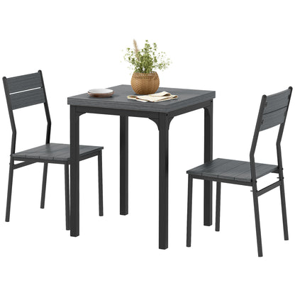 3-Piece Dining Table Set for Small Spaces
