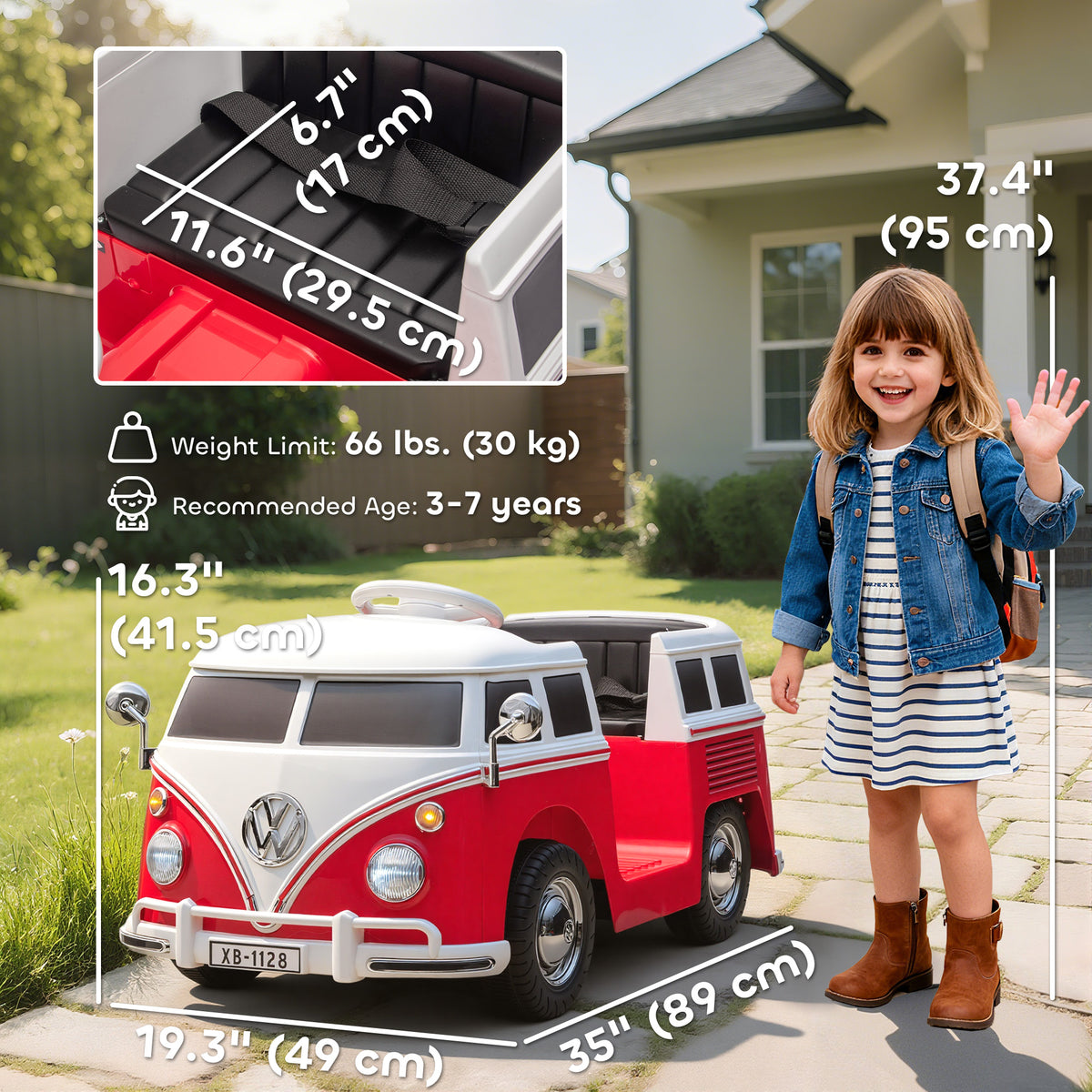 12V Kids Ride-On Electric Car