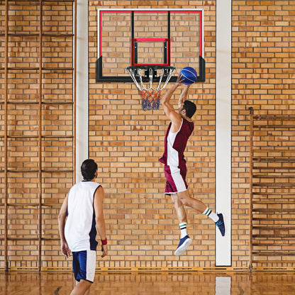 Canasta de baloncesto de pared ajustable