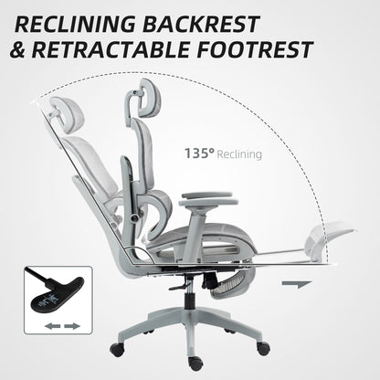 Ergonomic mesh office chair
