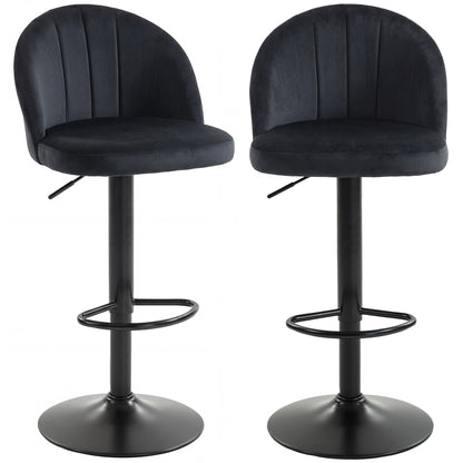 Swivel bar stools adjustable set of 2