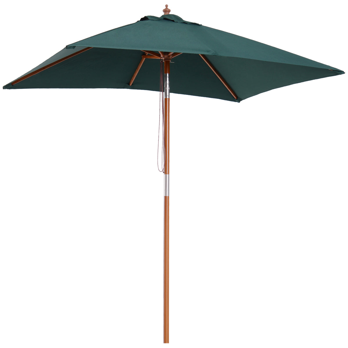 Rectangular Patio Umbrella Tilt 200 x 150 cm