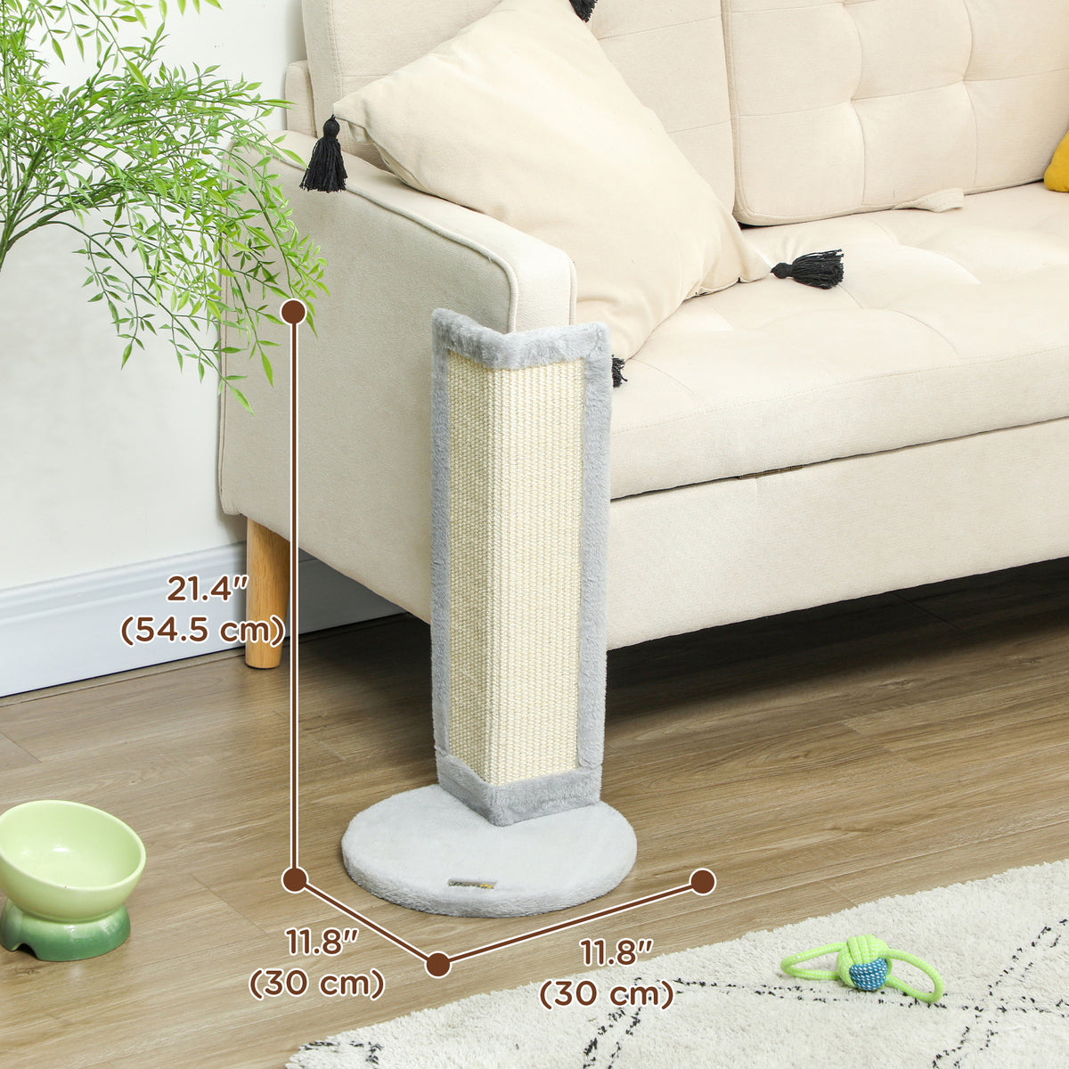 Cat Scratching Post for Indoor Cats 22 in
