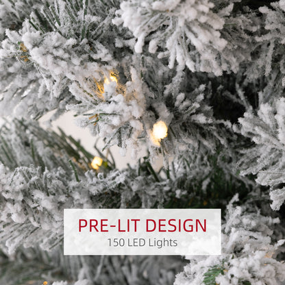 Artificial prelit pencil Christmas tree