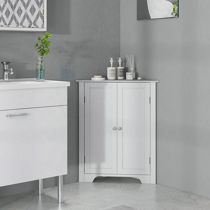 Mueble de almacenamiento esquinero moderno para baño