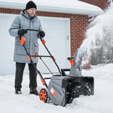 40V Cordless Snow Blower with PU Auger