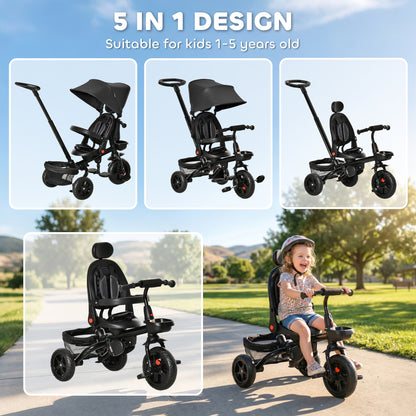 5-in-1 Growing Tricycle for Toddlers
