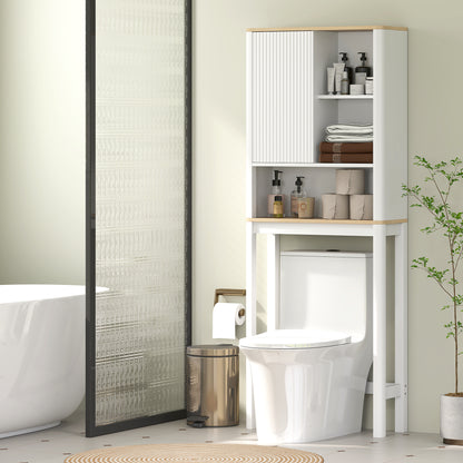 Over The Toilet Storage Cabinet Adjustable Shelf