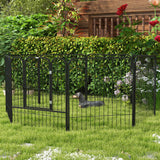 8 Panel Metal Foldable Pet Playpen