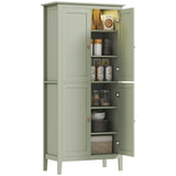 Tall kitchen pantry storage cabinet