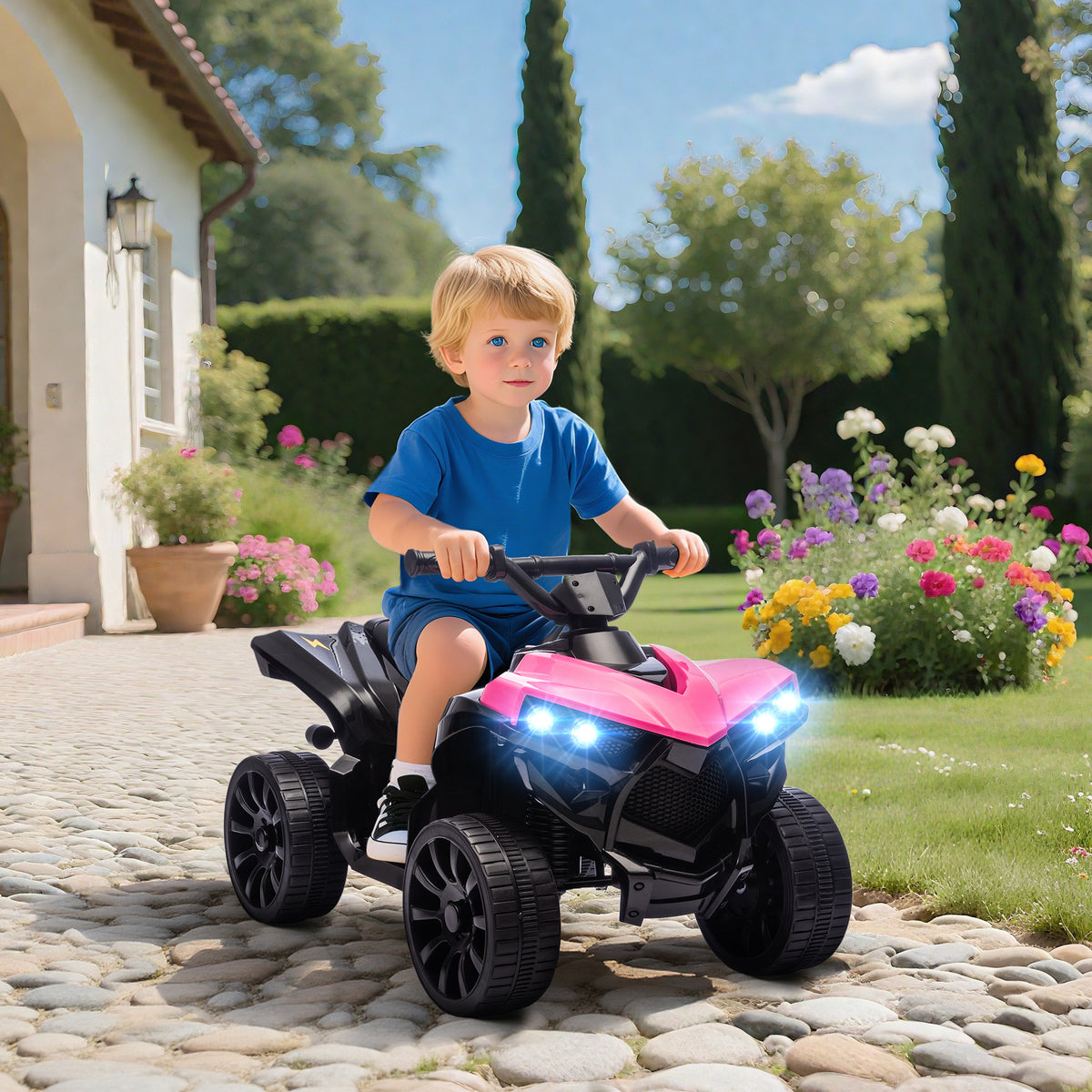 Kids Electric ATV 6V with Music and LED Headlights