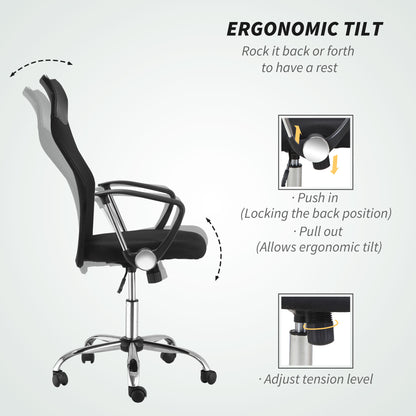Ergonomic High Back Mesh Office Chair