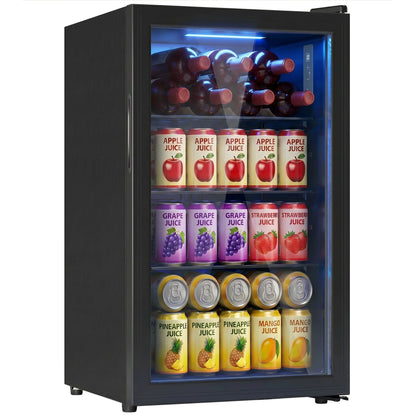 Refrigerador para bebidas de 60 litros con puerta de vidrio