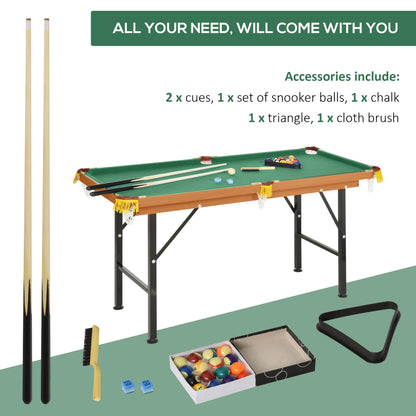 Foldable Mini Pool Table with Full Accessory Set
