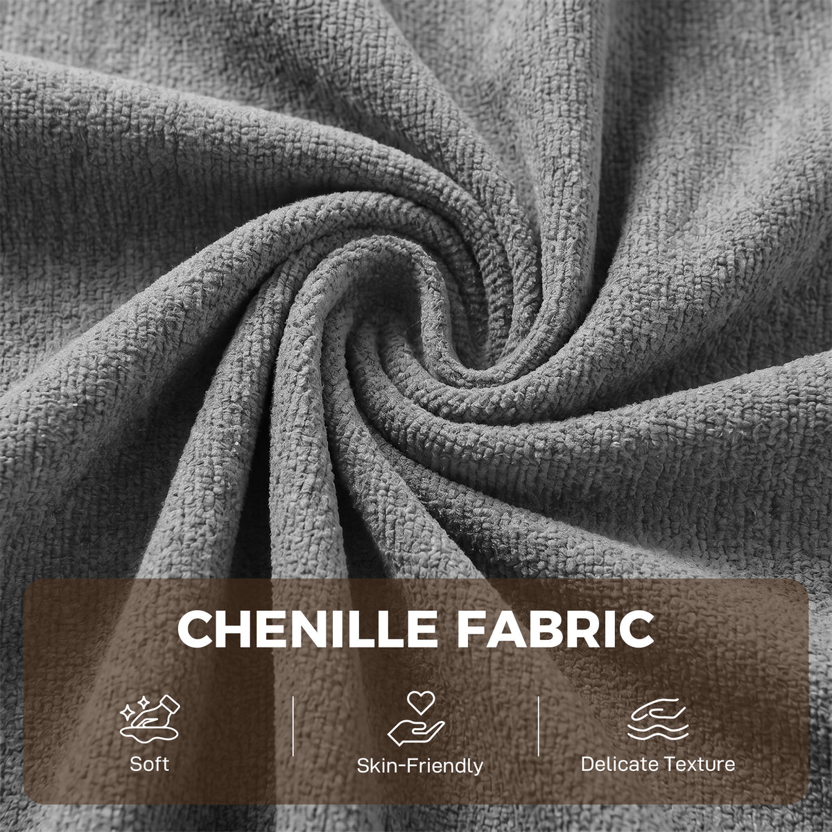 Sofá cama modular plegable de chenilla