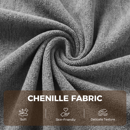 Sofá cama modular plegable de chenilla
