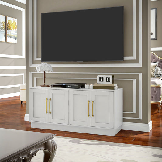 Mueble de TV moderno de 120 cm con puertas