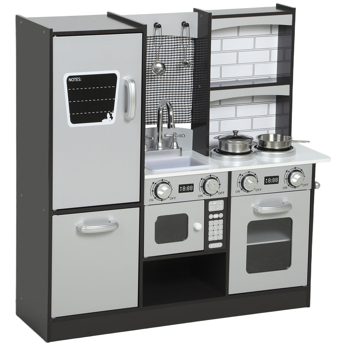 Kids play kitchen with accessories and sounds