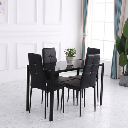Tufted Dining Side Chairs Set of 4