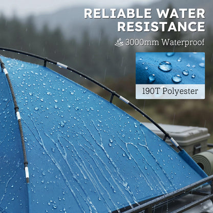 Toldo lateral impermeable de 3000 mm para SUV con bolsa de transporte