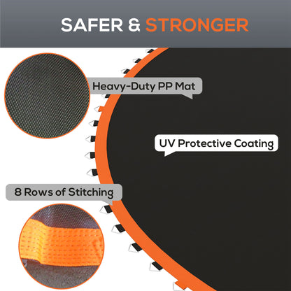 Replacement Trampoline Mat 12 ft, 72 V-Hooks