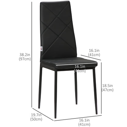 Sillas de comedor tapizadas lote de 4