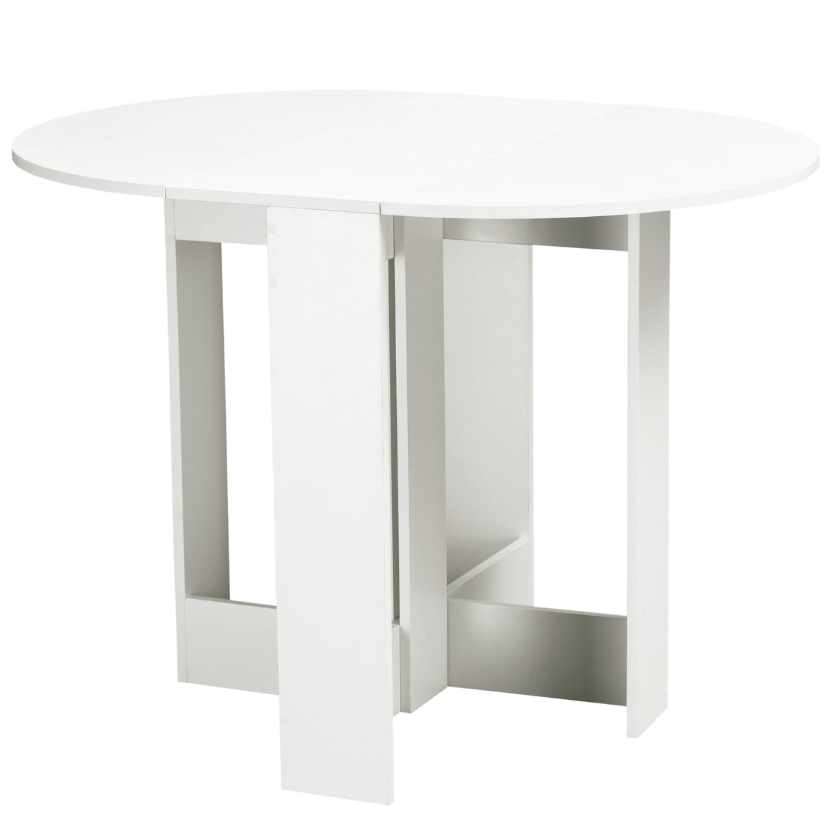 Folding Dining Table Drop Leaf Space Saving