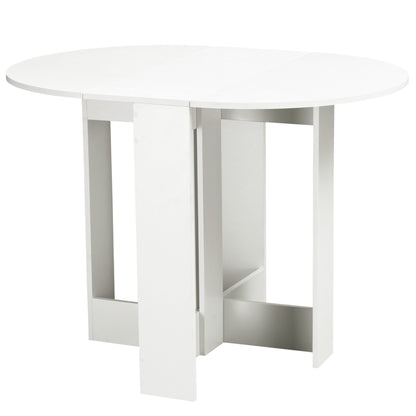 Folding Dining Table Drop Leaf Space Saving