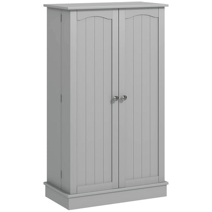 Kitchen Pantry Cabinet 5-Tier Shelves and 12 Spice Racks