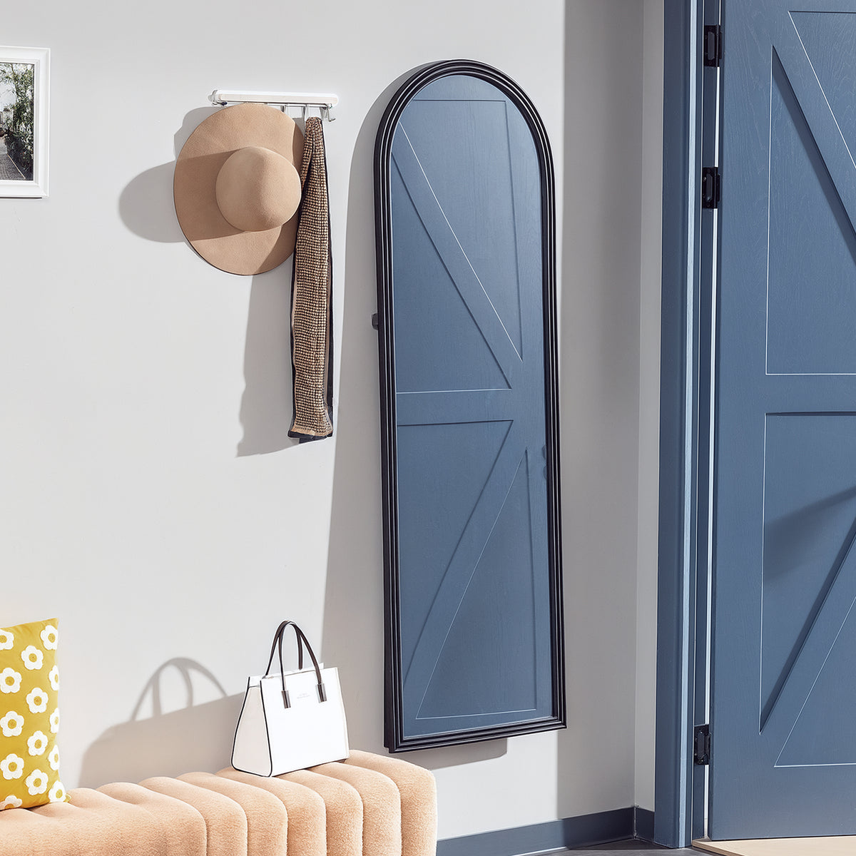 Arched Full Length Standing Mirror 64 inches