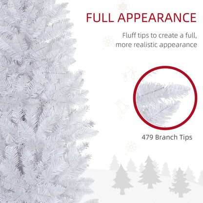 Pencil Artificial Christmas Tree 6 ft — Green