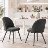 Dining Chairs Velvet Upholstered Set of 2