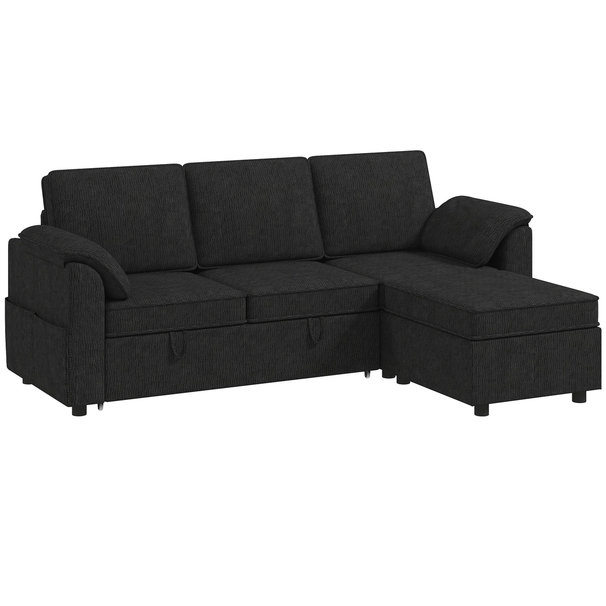 Sectional Sofa Bed Reversible with Storage