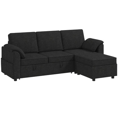 Sectional Sofa Bed Reversible with Storage